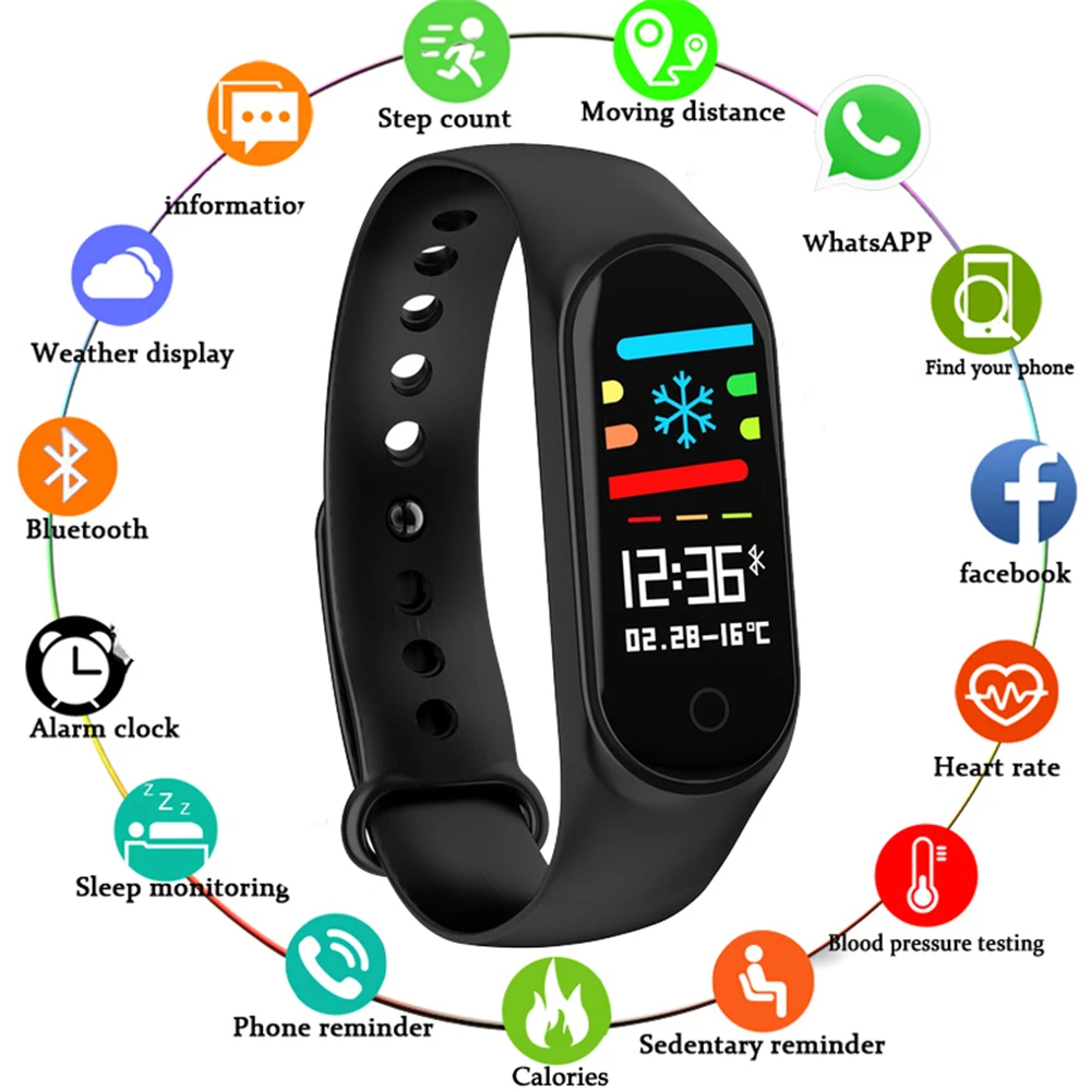2021 M5 Smart Watches Smart Band Sport Fitness Tracker Pedometer Heart Rate Blood Pressure Monitor Bracelet For Men Women
2021 M5 Smart Watches Smart Band Sport Fitness Tracker Pedometer Heart Rate Blood Pressure Monitor Bracelet For Men Women