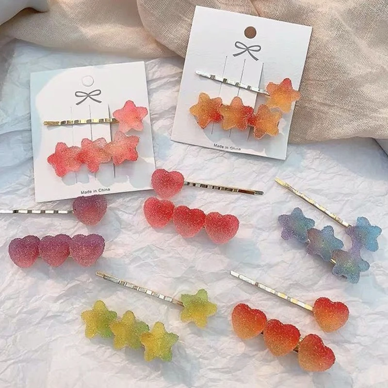 Заколка для волос женская, 2 шт., корейский стиль, яркие цвета, заколки-пряжки для волос
Заколка для волос женская, 2 шт., корейский стиль, яркие цвета, заколки-пряжки для волос