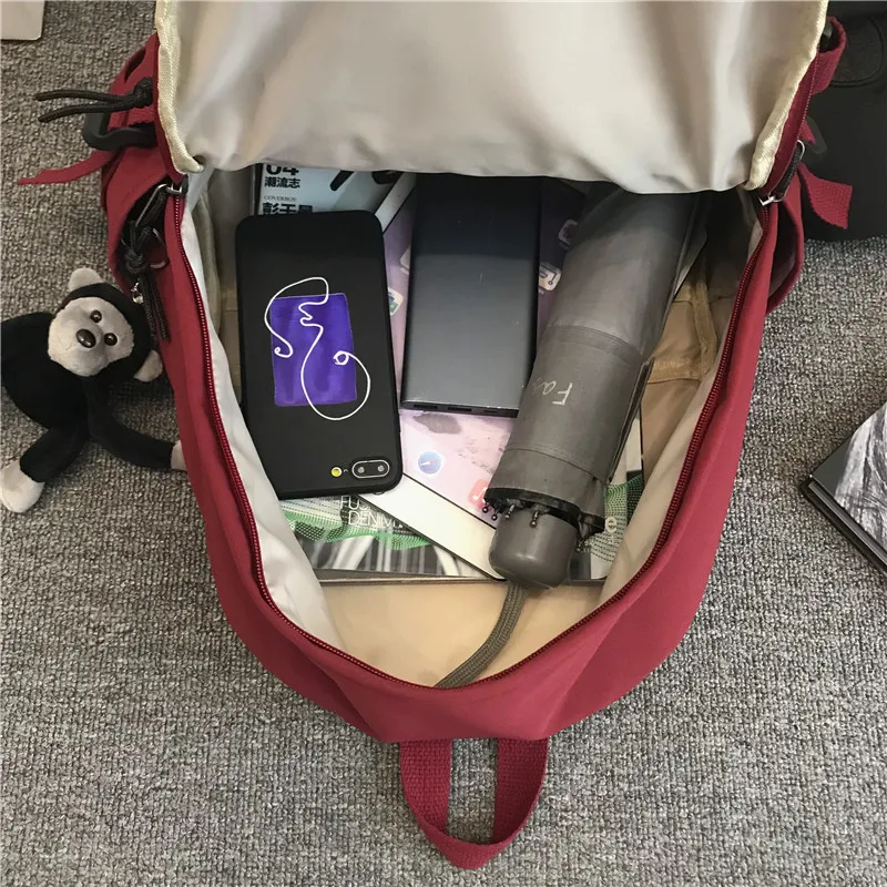 Fashion Waterproof nylon Women Backpack Large capacity with multiple pockets Schoolbags for teenage girls Travel Mochilas
Fashion Waterproof nylon Women Backpack Large capacity with multiple pockets Schoolbags for teenage girls Travel Mochilas