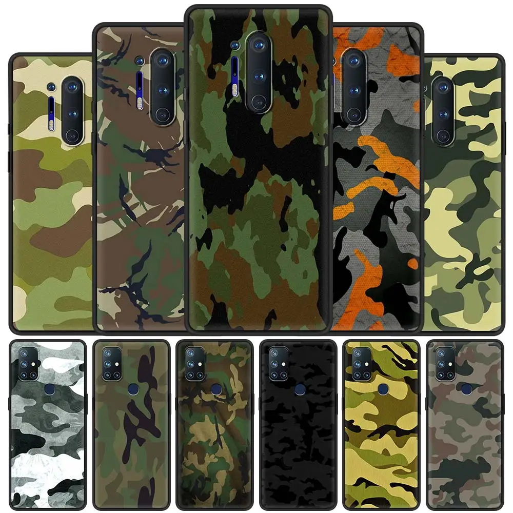Black Soft Phone Case For OnePlus 8 Nord Z N10 8T 7 9 Pro N100 7T 6 6T 9R 8Pro Shockproof Cover TPU Funda Military Camouflage
Black Soft Phone Case For OnePlus 8 Nord Z N10 8T 7 9 Pro N100 7T 6 6T 9R 8Pro Shockproof Cover TPU Funda Military Camouflage