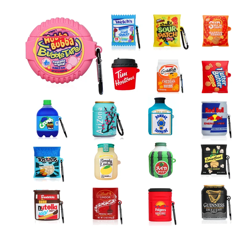 Newest Earphone Protective Cover Case Food Sour Patch Snack For Airpods pro Case For Airpod 1/2
Newest Earphone Protective Cover Case Food Sour Patch Snack For Airpods pro Case For Airpod 1/2