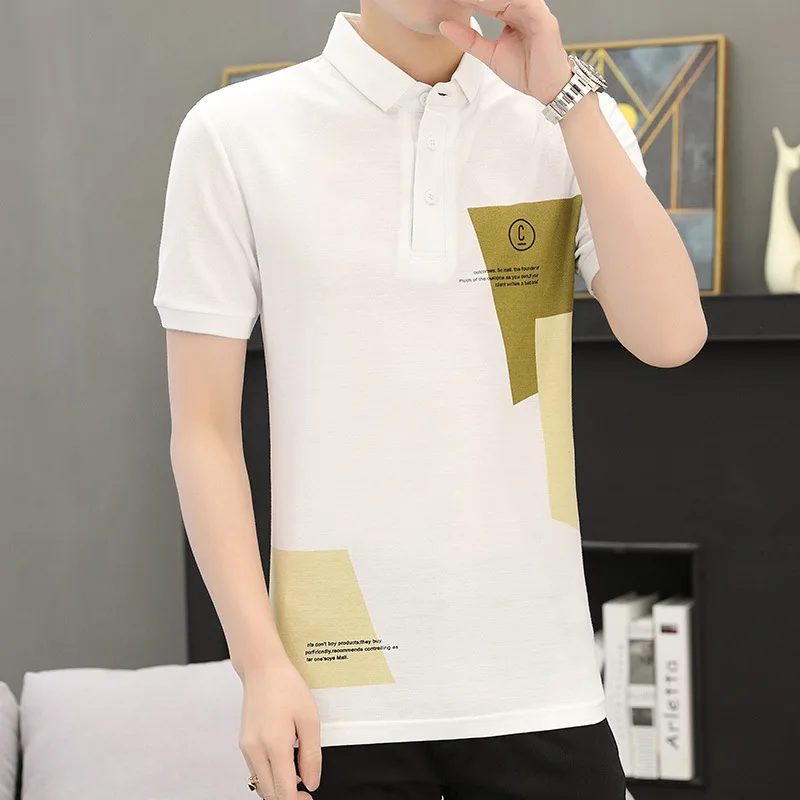 Summer men's Polo Shirt 2021 new Korean youth fashion slim Lapel short sleeve T-shirt casual top fashion
Summer men's Polo Shirt 2021 new Korean youth fashion slim Lapel short sleeve T-shirt casual top fashion