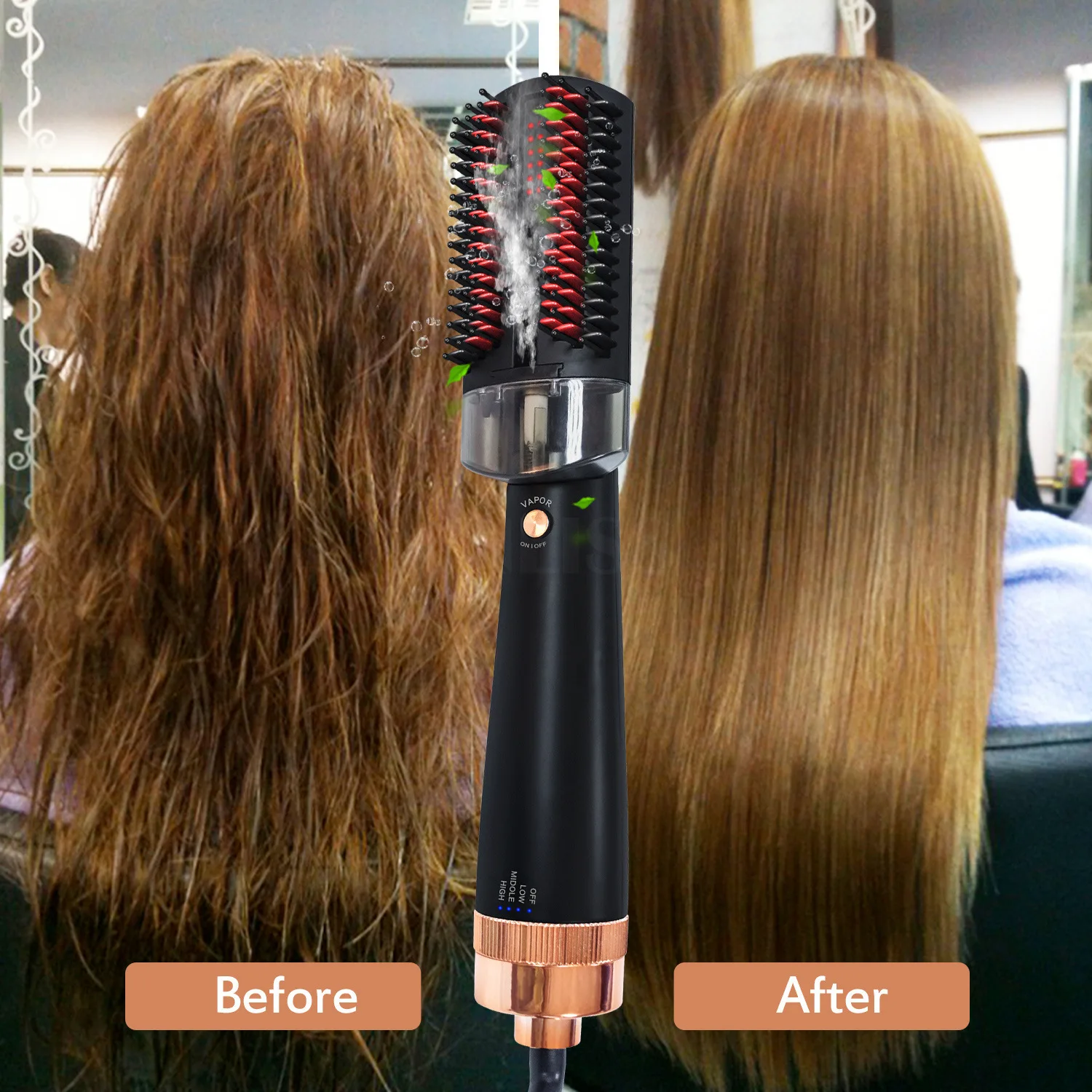 Two-in-one Straight Comb Multi-functional Steam Spray Anion Hair Comb Hair Steam Straight
Two-in-one Straight Comb Multi-functional Steam Spray Anion Hair Comb Hair Steam Straight