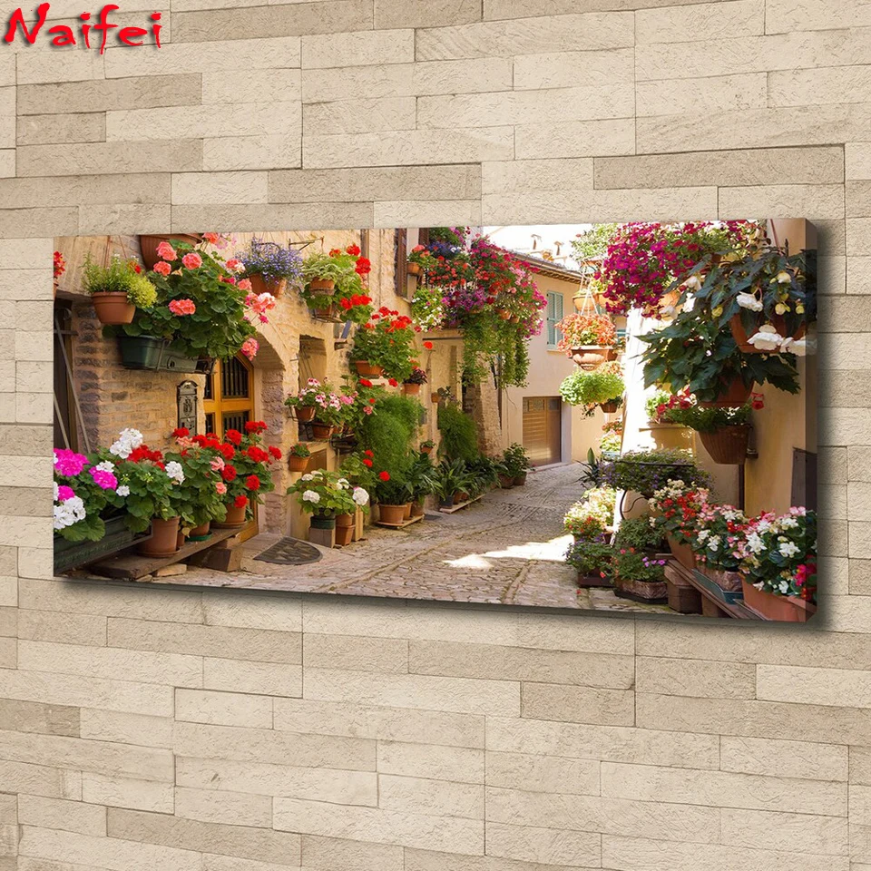 5D Diamond Embroidery Charming alley Art Diamond Painting Mosaic Cross Stitch Kits Ancient Town Landscape Home Decoration 
5D Diamond Embroidery Charming alley Art Diamond Painting Mosaic Cross Stitch Kits Ancient Town Landscape Home Decoration