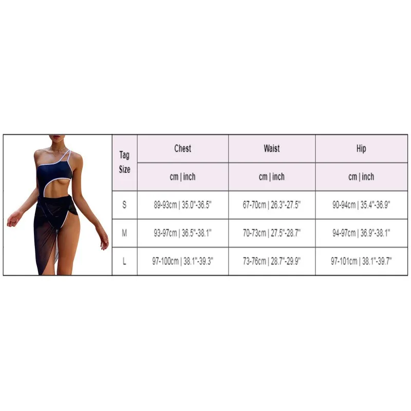2021 New One-Piece Sexy Bikini Set Solid Color Beachwear Skirt One Shoulder Bathing Suit Women Swimming Suit Lingerie Swimwear
2021 New One-Piece Sexy Bikini Set Solid Color Beachwear Skirt One Shoulder Bathing Suit Women Swimming Suit Lingerie Swimwear