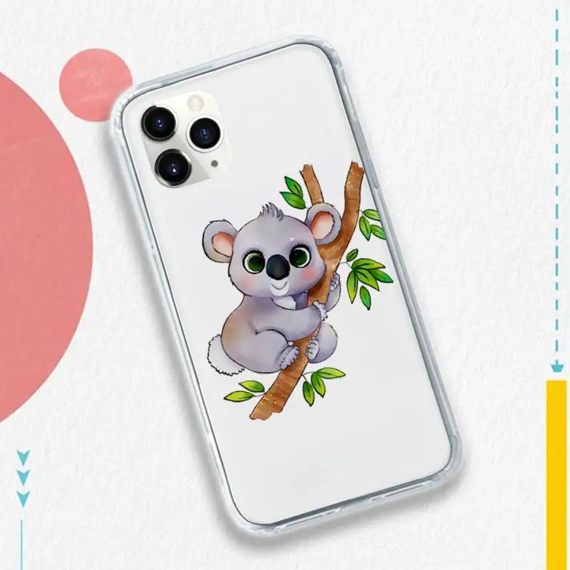 cute koala bear Animal cartoon Phone Case Transparent soft For iphone 5 5s 5c se 6 6s 7 8 11 12 plus mini x xs xr pro max
cute koala bear Animal cartoon Phone Case Transparent soft For iphone 5 5s 5c se 6 6s 7 8 11 12 plus mini x xs xr pro max