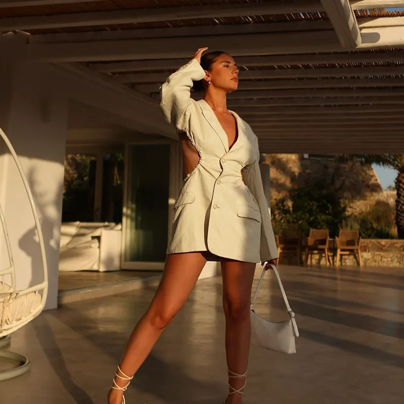 Женское платье с открытой спиной, однобортное облегающее платье с длинным рукавом, на осень и зиму, Y2K, 2021
Женское платье с открытой спиной, однобортное облегающее платье с длинным рукавом, на осень и зиму, Y2K, 2021