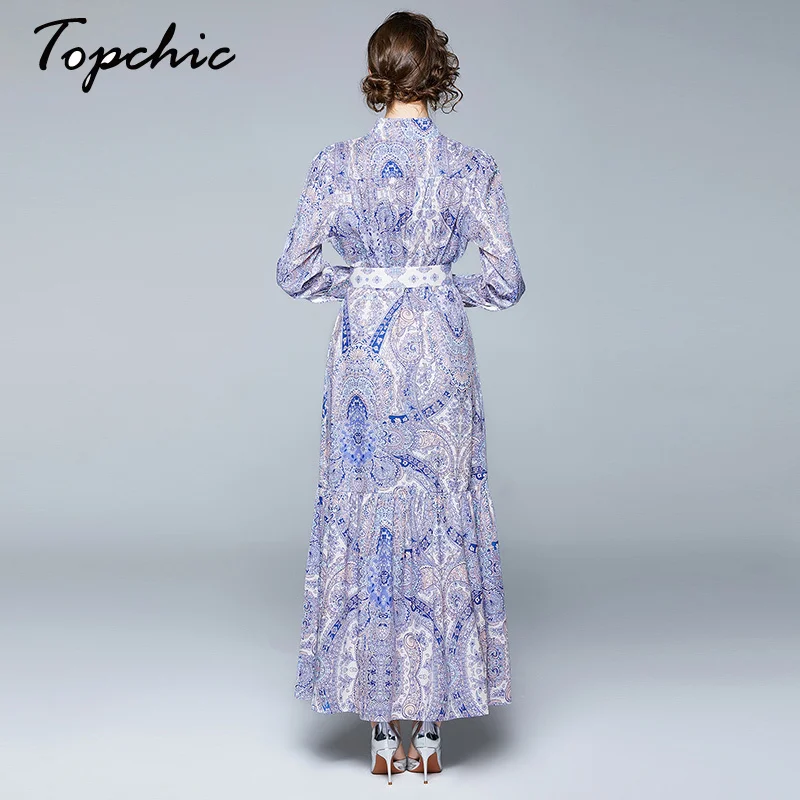 Vintage Runway Autumn Long Sleeve Maxi Dress 2021 Women's Elegant Single-breasted Floral Print Elegant Party Holiday Long Dress
Vintage Runway Autumn Long Sleeve Maxi Dress 2021 Women's Elegant Single-breasted Floral Print Elegant Party Holiday Long Dress