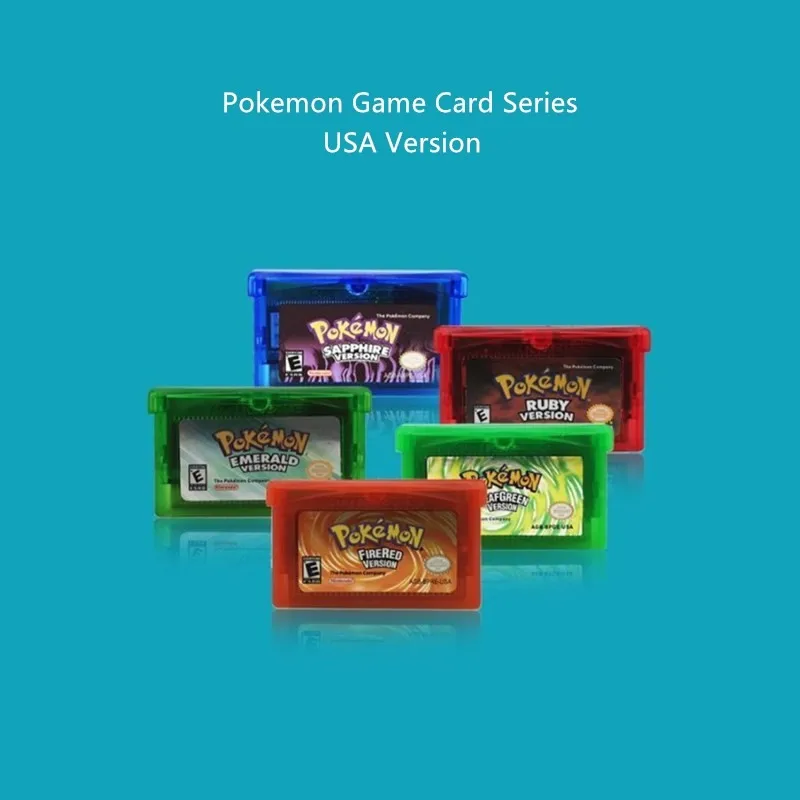 32 Bit Video Game Cartridge Console Card English US Version Game Memory Card For Nintendo GBA Emerald LeafGreen Ruby Sapphire
32 Bit Video Game Cartridge Console Card English US Version Game Memory Card For Nintendo GBA Emerald LeafGreen Ruby Sapphire