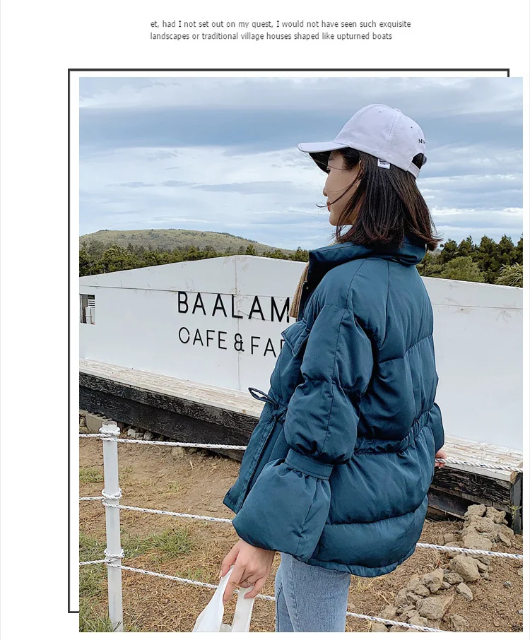 Red Blue Solid Pocket 2019 New Cotton Loose Warm Stand Parka Jacket Winter Padded Coat Women Overcoat Korea Female Soft Feminino
Red Blue Solid Pocket 2019 New Cotton Loose Warm Stand Parka Jacket Winter Padded Coat Women Overcoat Korea Female Soft Feminino