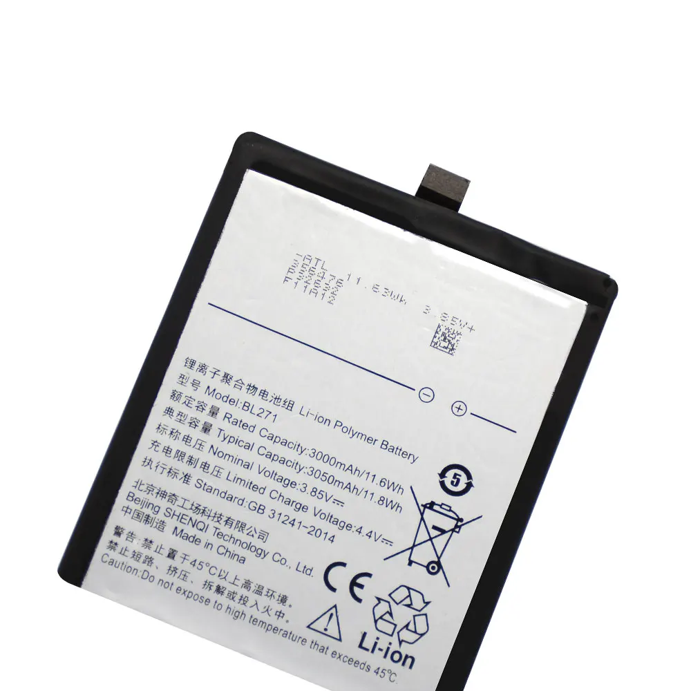 5pcs/lot Original Battery For Lenovo Edge Z2 X Z2X ZUK 3050mAh BL271 Rechargeable Phone batteria + Repair Tools
5pcs/lot Original Battery For Lenovo Edge Z2 X Z2X ZUK 3050mAh BL271 Rechargeable Phone batteria + Repair Tools