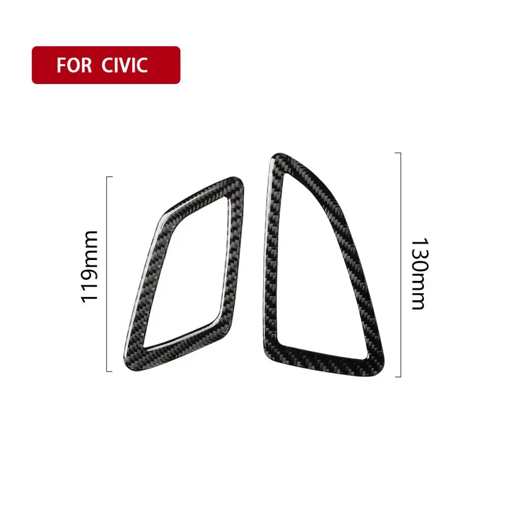 Auto Decor Carbon Fiber Car Interior Dashboard Air Vent Outlet Cover Trim Sticker For Honda Civic 10th Gen 2016-2019 Accessories
Auto Decor Carbon Fiber Car Interior Dashboard Air Vent Outlet Cover Trim Sticker For Honda Civic 10th Gen 2016-2019 Accessories