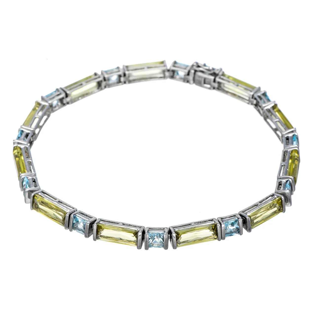 Yellow Lemon Quartz and Sky Blue Topaz Rhodium Over Sterling Silver Bracelet vintage jewelry love anklets for women thai silver
Yellow Lemon Quartz and Sky Blue Topaz Rhodium Over Sterling Silver Bracelet vintage jewelry love anklets for women thai silver