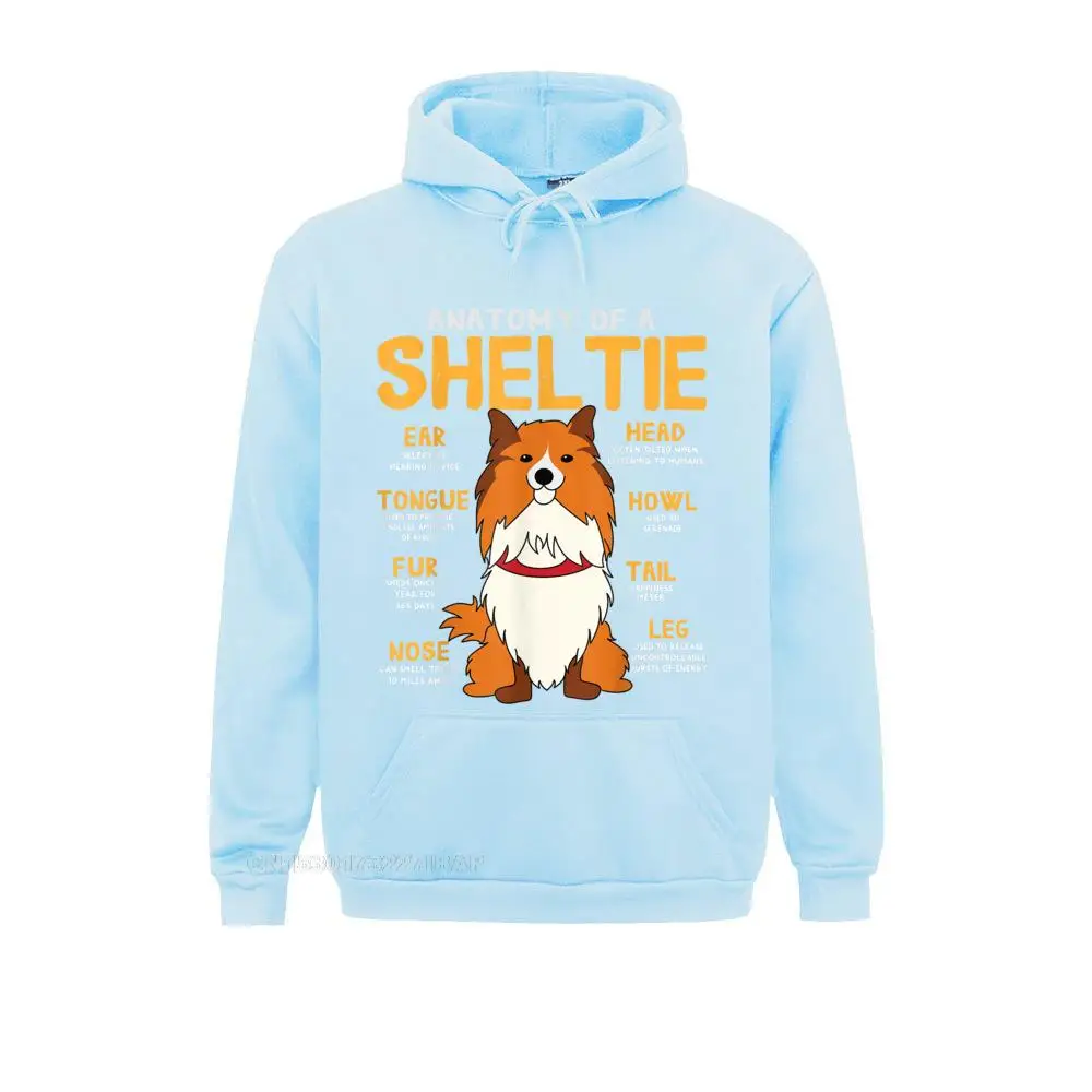 Толстовка Sheltie Shetland с изображением анатомии овчины смешная собака мама папа