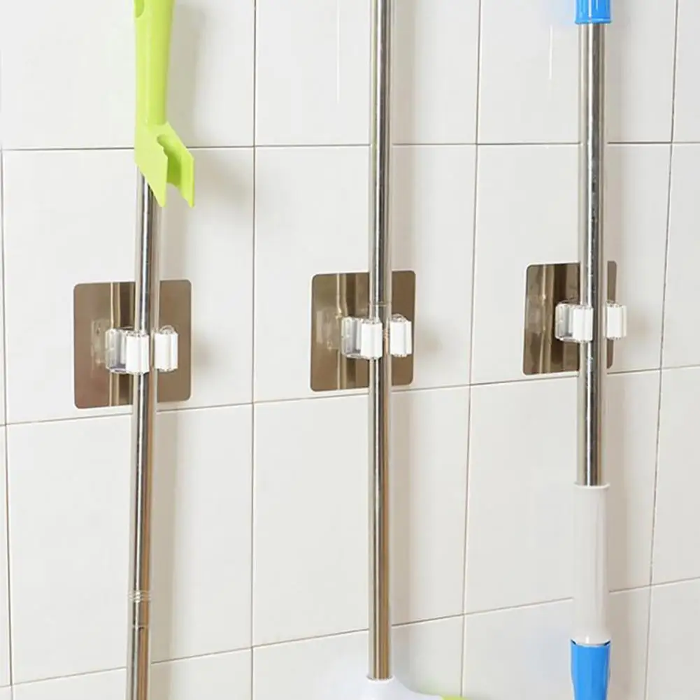 Broom Holder Mop Hanging Wall Mounted Stand Strong Self Adhesive Bathroom Tool shelves for wall shelf organizer accessories
Broom Holder Mop Hanging Wall Mounted Stand Strong Self Adhesive Bathroom Tool shelves for wall shelf organizer accessories