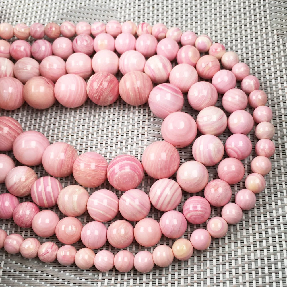 Natural Round Shell Beads Pink Stripe Shell Loose Beads 6 8 10 12 MM Size Pick for Making DIY Jewelry Necklace Bracelet
Natural Round Shell Beads Pink Stripe Shell Loose Beads 6 8 10 12 MM Size Pick for Making DIY Jewelry Necklace Bracelet