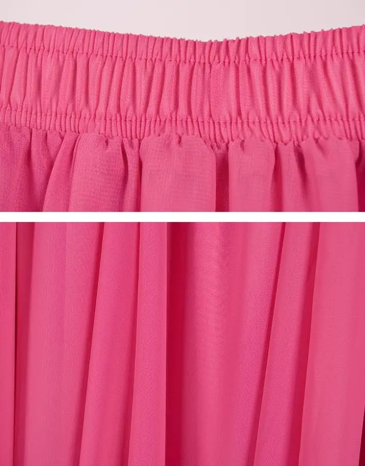 Long Skirt Elegant Style Skirts Womens Pleated Maxi Tulle Skirts Beach Boho Summer Skirts Faldas Saia Jupe Femme Plus Size 
Long Skirt Elegant Style Skirts Womens Pleated Maxi Tulle Skirts Beach Boho Summer Skirts Faldas Saia Jupe Femme Plus Size