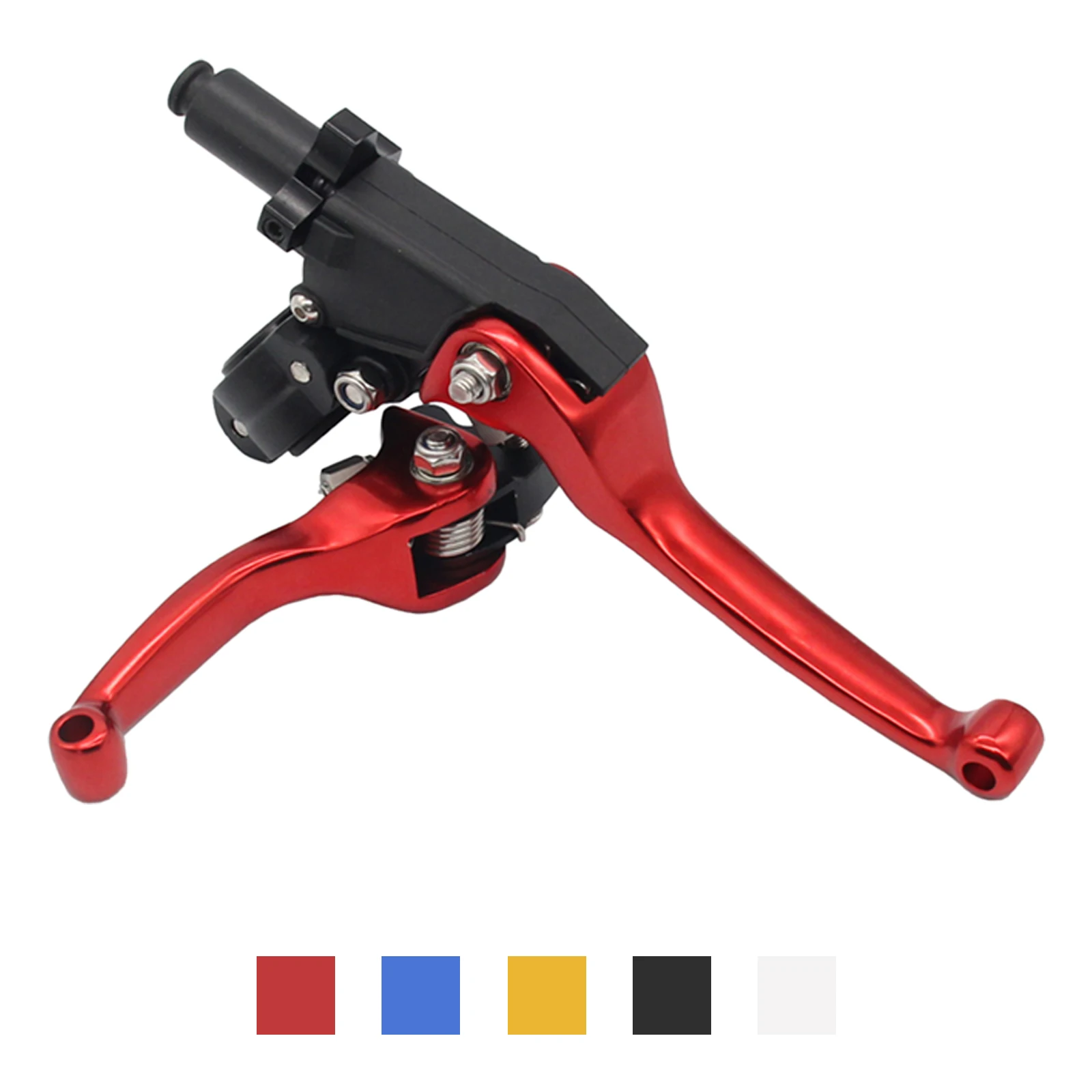 2 Pieces Clutch Brake Lever CNC Aluminum Alloy Folding Front Fit for 22mm 7/8 inch Handlebar Pit Dirt Bike Motorcycle
2 Pieces Clutch Brake Lever CNC Aluminum Alloy Folding Front Fit for 22mm 7/8 inch Handlebar Pit Dirt Bike Motorcycle