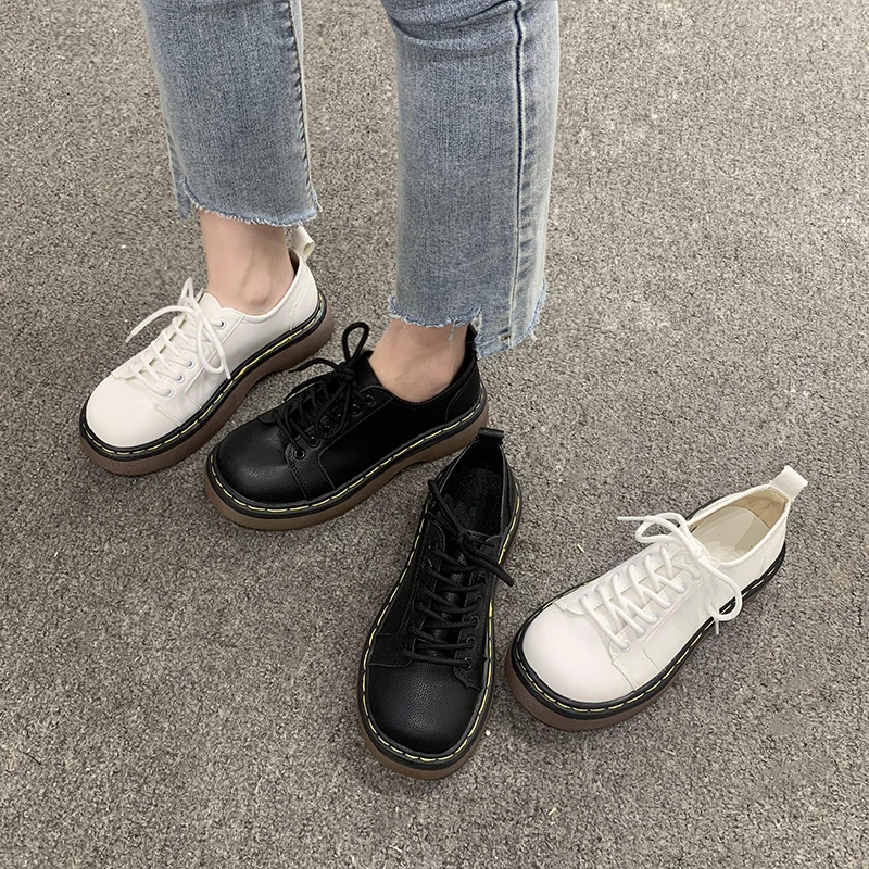 Повседневные дамские туфли на шнуровке с круглым носком в студенческом стиле, новинка весны и осени, маленькие кожаные туфли в британском с...
Повседневные дамские туфли на шнуровке с круглым носком в студенческом стиле, новинка весны и осени, маленькие кожаные туфли в британском с...
