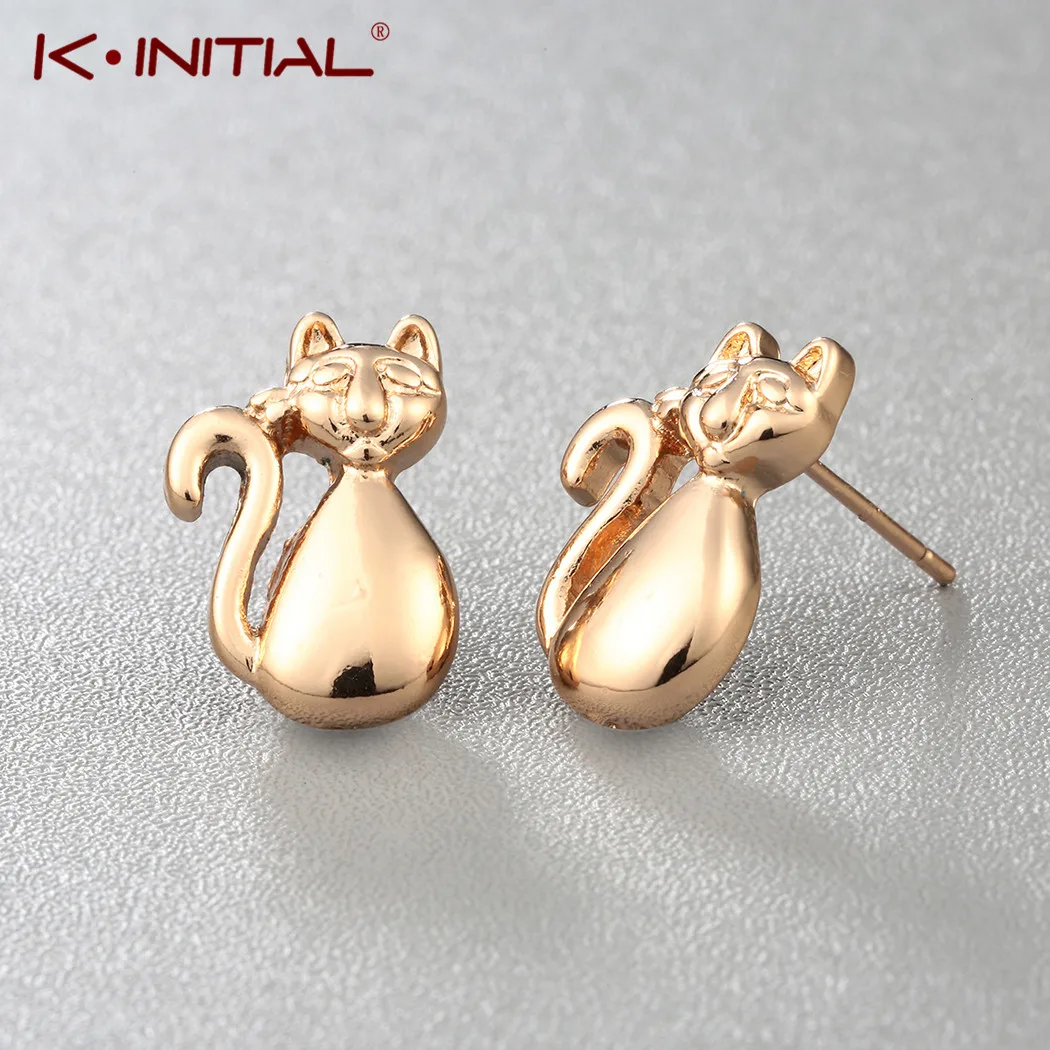 Kinitial Cute Cartoon Animal Kitten Stud Earring Women Simple Elegant Pet Cat Earrings Female Minimalist Geometric Jewelry Gifts
Kinitial Cute Cartoon Animal Kitten Stud Earring Women Simple Elegant Pet Cat Earrings Female Minimalist Geometric Jewelry Gifts