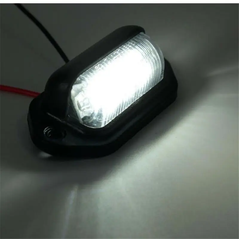 2pcs 6 LED License Number Plate Lights Taillight Cargo Trunk Courtesy Tag Step Lamp Bulb White Car Truck SUV RV Trailer Van Boat 
2pcs 6 LED License Number Plate Lights Taillight Cargo Trunk Courtesy Tag Step Lamp Bulb White Car Truck SUV RV Trailer Van Boat
