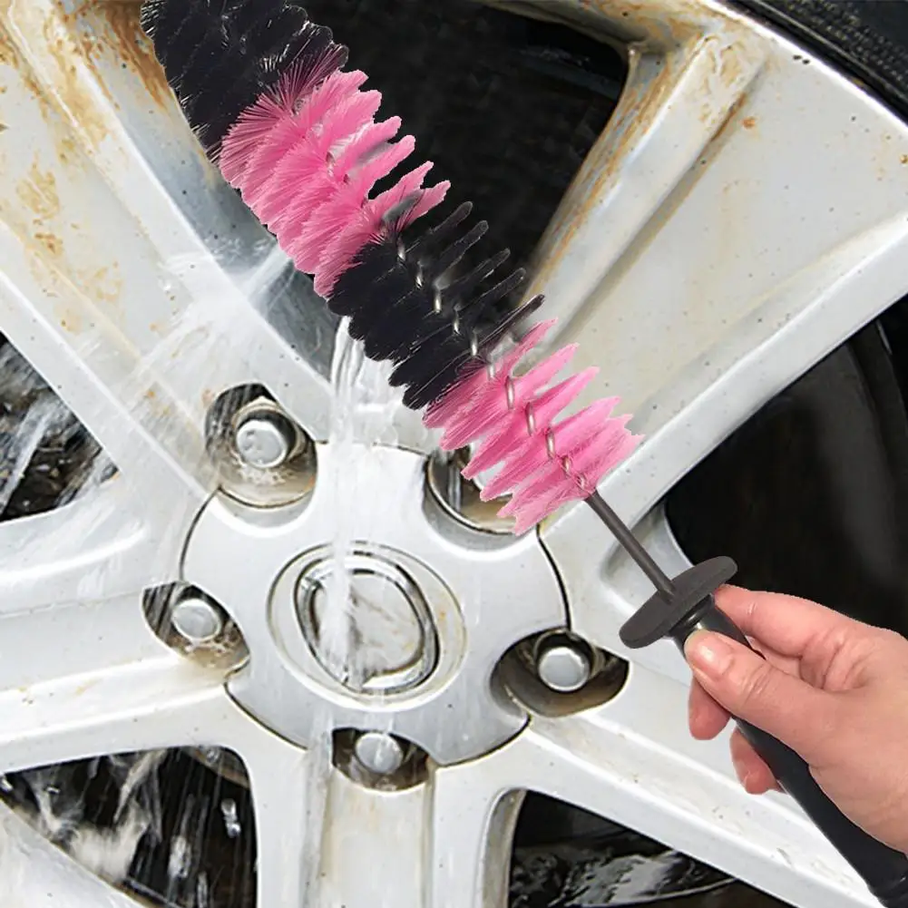Plastic Handle Vehicle Cleaning Brush Auto Rim Scrubber Wheel Brush Truck Car Motorcycle Wash Tire Cleaning Tool Detailing Brush
Plastic Handle Vehicle Cleaning Brush Auto Rim Scrubber Wheel Brush Truck Car Motorcycle Wash Tire Cleaning Tool Detailing Brush