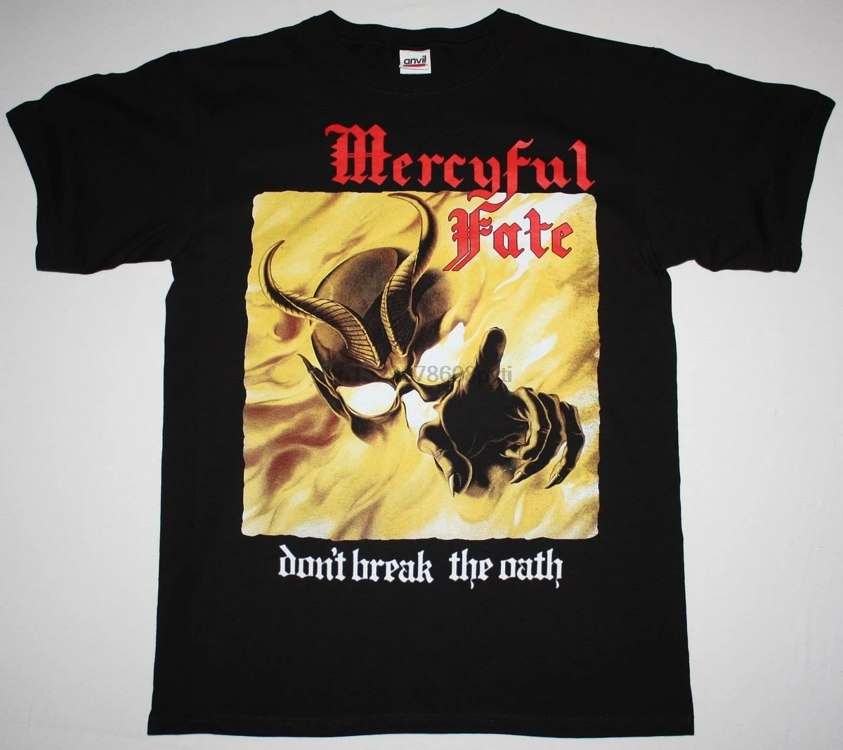 Mercyful Fate DonBreak клятва тяжелый металл король диамнод Новая Черная футболка