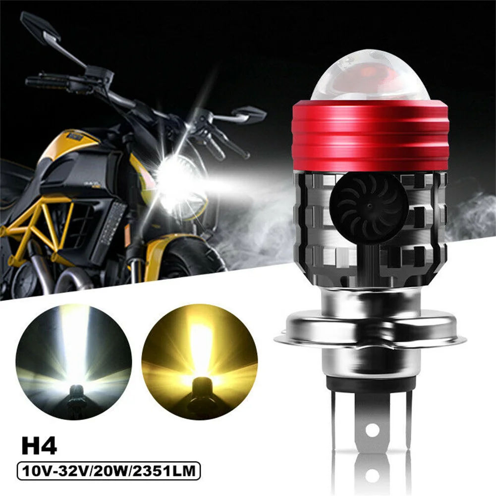 1Pcs Motorcycle Two-color Light Spot Light Yellow White 6000K/3000K 20W H4 9003 HB2 LED Motorcycle Headlight Bulb
1Pcs Motorcycle Two-color Light Spot Light Yellow White 6000K/3000K 20W H4 9003 HB2 LED Motorcycle Headlight Bulb