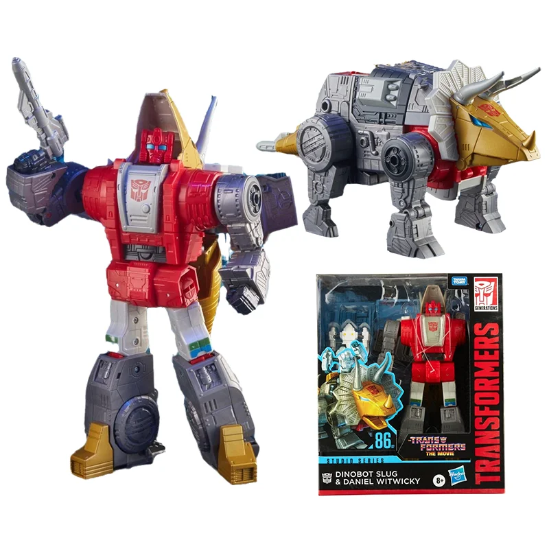 Hasbro Genuine Transformers Toys SS86 07 Slug&Daniel Anime Action Figure Deformation Robot Toys For Boys Kids Christmas Gift
Hasbro Genuine Transformers Toys SS86 07 Slug&Daniel Anime Action Figure Deformation Robot Toys For Boys Kids Christmas Gift