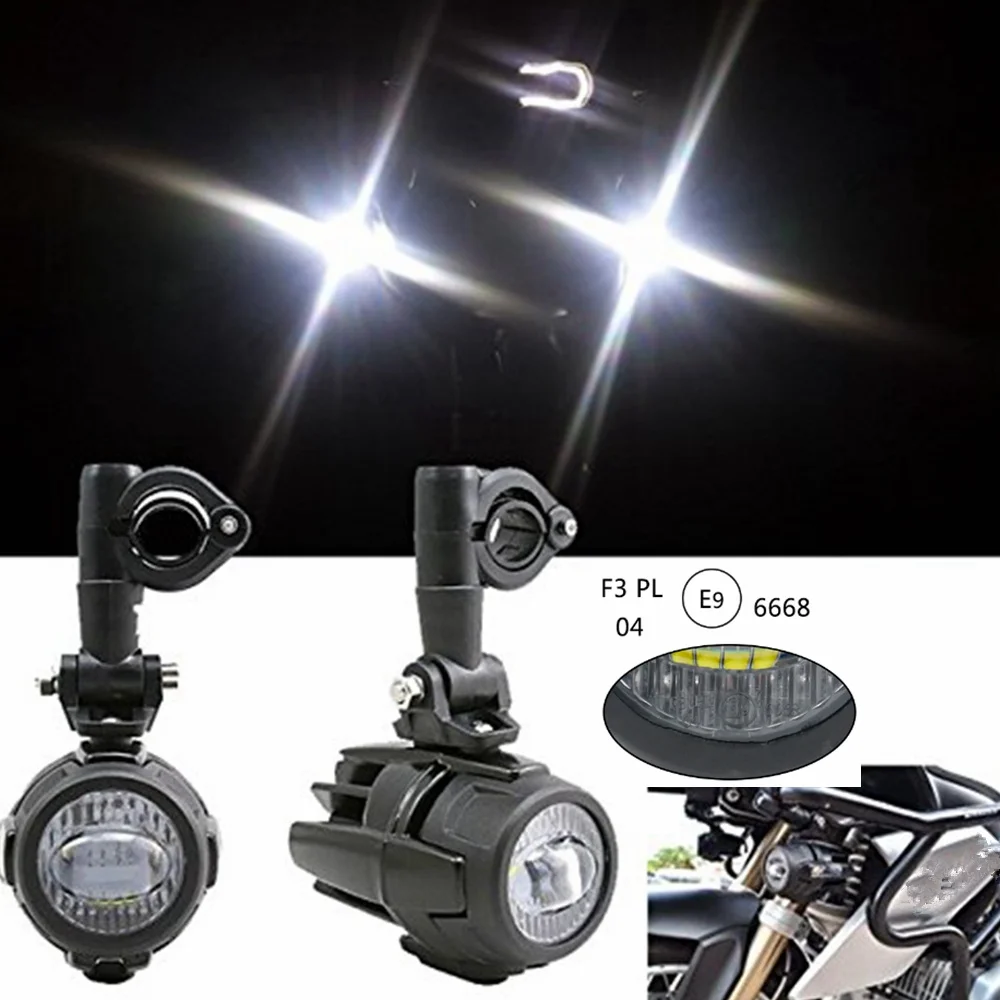 E9 Mark 40w Led Auxiliary Fog Light Assemblies Safety Driving Lamp Motorcycle For Bmw R1200gs F800gs Adv F700gs F650gs K1600 
E9 Mark 40w Led Auxiliary Fog Light Assemblies Safety Driving Lamp Motorcycle For Bmw R1200gs F800gs Adv F700gs F650gs K1600