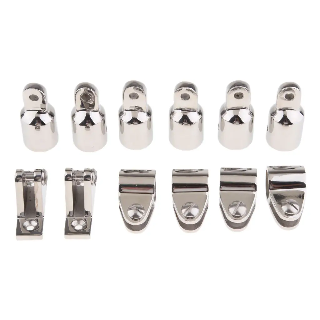 12pcs/Set Bimini Top Eye End Top Jaw Slide Marine Boat Hardware Fitting Stainless Steel
12pcs/Set Bimini Top Eye End Top Jaw Slide Marine Boat Hardware Fitting Stainless Steel