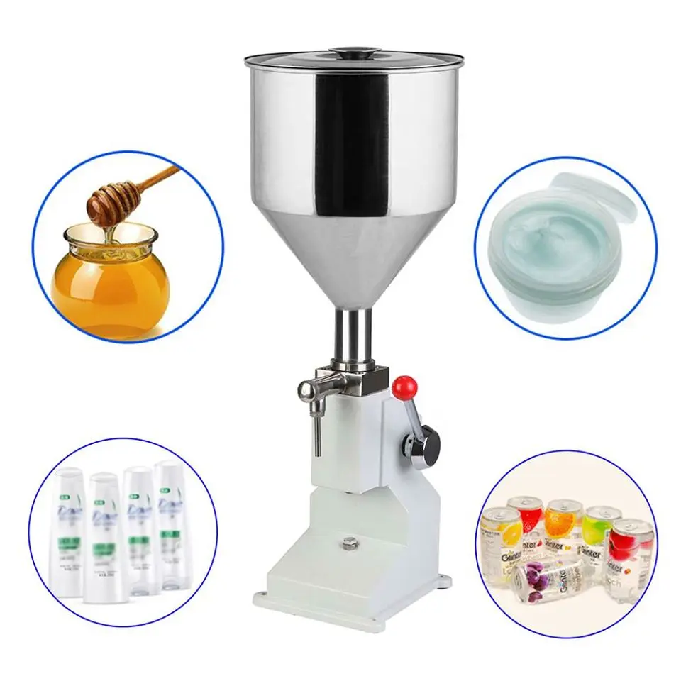 

100% warranty Manual Paste Filling Machine, Cream Filler 10ml to 120ml