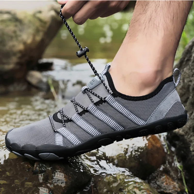 

Mens Womens Nonslip Breathable Beach Upstream Swimming Aqua Shoes Elastic Footwear Diving Sufing Wading Shoes Water Sports Shoes