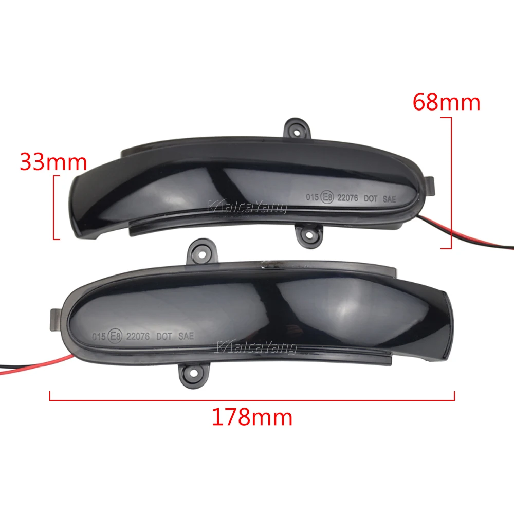 LED Dynamic Turn Signal Blinker Side Mirror Indicator Sequential Light For Mercedes Benz C Class W203 S203 CL203 2001-2007
LED Dynamic Turn Signal Blinker Side Mirror Indicator Sequential Light For Mercedes Benz C Class W203 S203 CL203 2001-2007