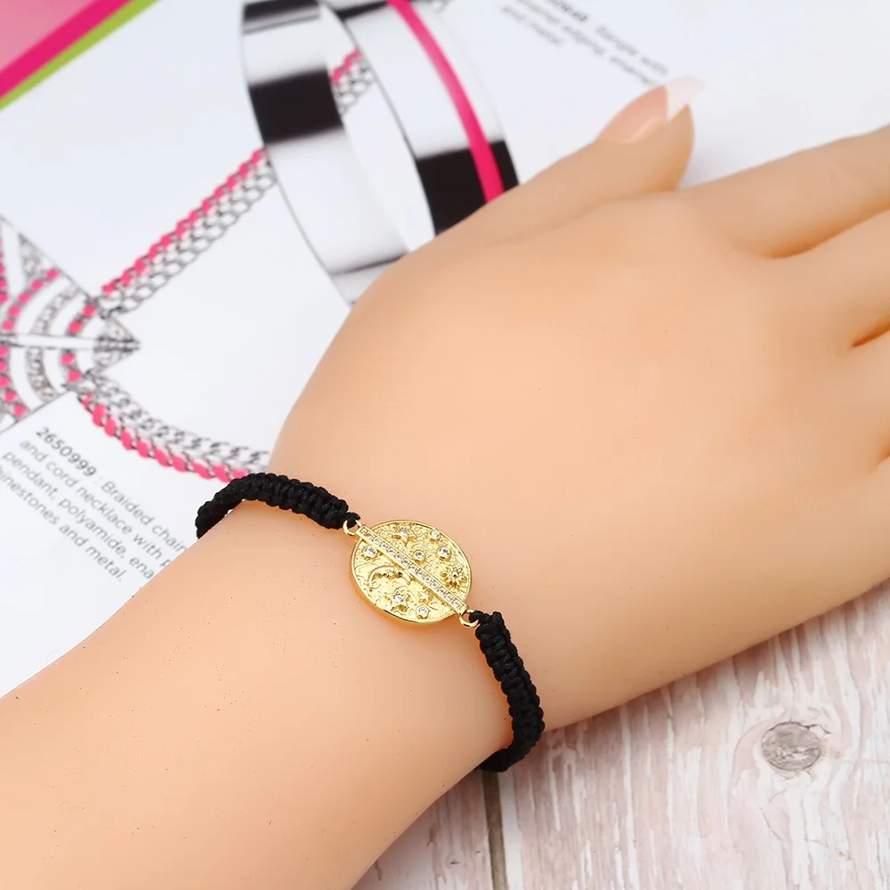 Wish Card Fashion Thread Bracelet Letter Charm Handmade String Cord Woven Braided Planet Connector for Friendship Jewelry BT14
Wish Card Fashion Thread Bracelet Letter Charm Handmade String Cord Woven Braided Planet Connector for Friendship Jewelry BT14
