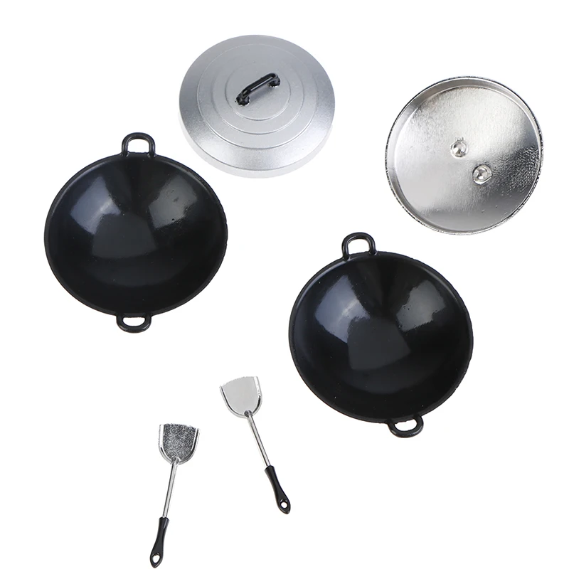 DIY Dollhouse Cooking Pan Pot 1/12 Dollhouse Miniature Simulation Kitchen Cookware Accessories for Kids Toys
DIY Dollhouse Cooking Pan Pot 1/12 Dollhouse Miniature Simulation Kitchen Cookware Accessories for Kids Toys