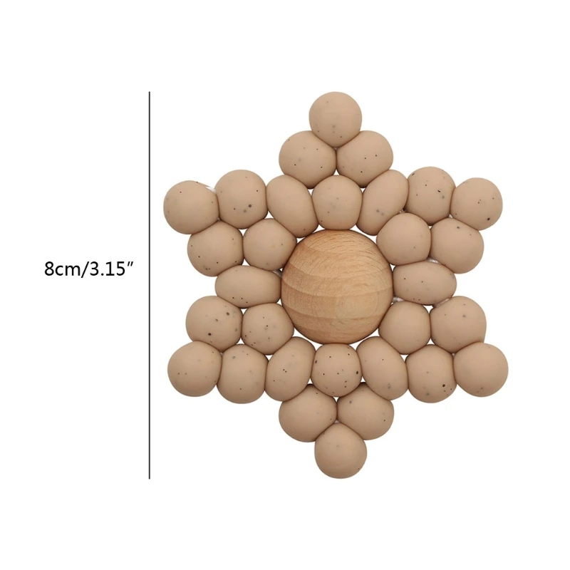 OOTDTY 1PC Baby Teether Gym Play Beech Toy Teething Bracelet Food Grade Silicone Beads Montessori Baby Products Toys
OOTDTY 1PC Baby Teether Gym Play Beech Toy Teething Bracelet Food Grade Silicone Beads Montessori Baby Products Toys