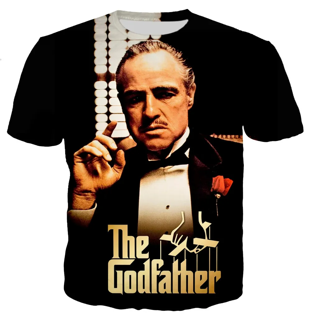 Gangster Film The Godfather men/women New fashion cool 3D printed t-shirts casual style tshirt streetwear tops dropshipping
Gangster Film The Godfather men/women New fashion cool 3D printed t-shirts casual style tshirt streetwear tops dropshipping
