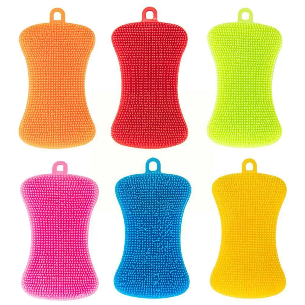 Silicone Kitchen Cleaning Brush Silicones Dishwashing Cleaning Pots Vegetable Pan Brushes Brush Scouring Pads Fruit Tools S Z1K3
Silicone Kitchen Cleaning Brush Silicones Dishwashing Cleaning Pots Vegetable Pan Brushes Brush Scouring Pads Fruit Tools S Z1K3