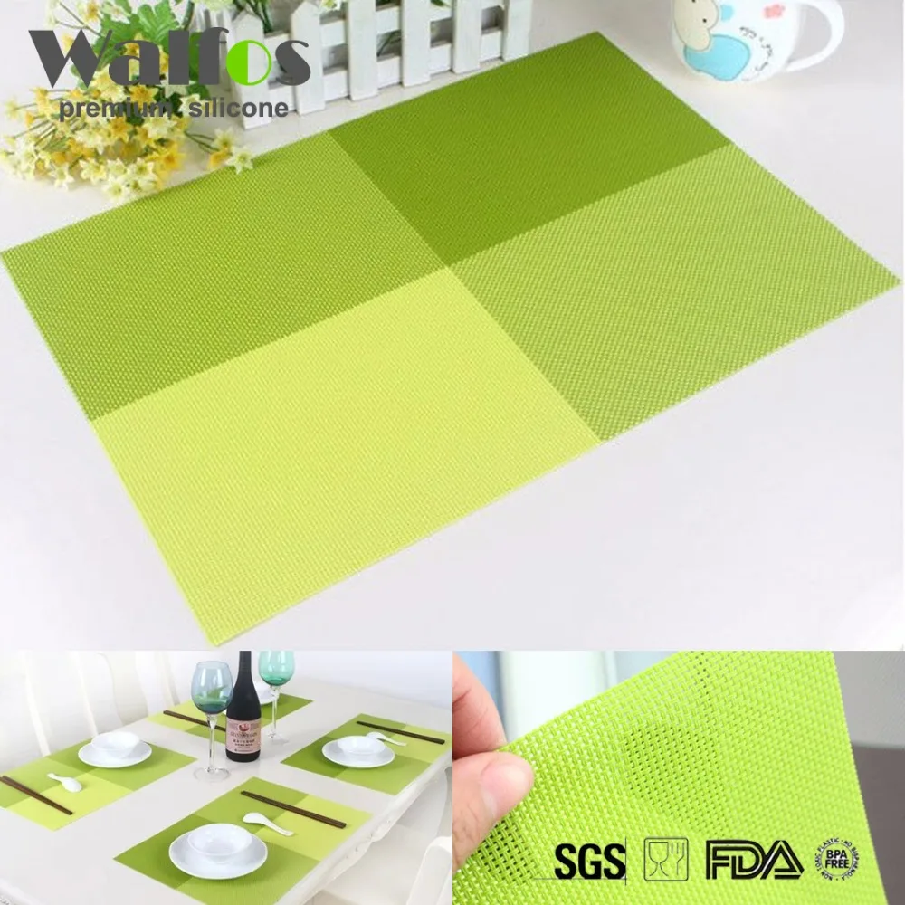 Walfos Non Slip Insulation Placemat Quality PVC Table Placemat Large Dinner Mat Set of 4PCS Table Mats Fashion Style Dining Mat
Walfos Non Slip Insulation Placemat Quality PVC Table Placemat Large Dinner Mat Set of 4PCS Table Mats Fashion Style Dining Mat