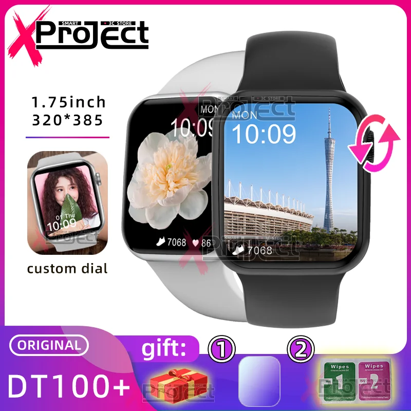 Original iwo DT100+ Smart Watch Bluetooth Series 6 Call DIY Face Heart Rate Monitor waterproof Smartwatch Men Women's Watches
Original iwo DT100+ Smart Watch Bluetooth Series 6 Call DIY Face Heart Rate Monitor waterproof Smartwatch Men Women's Watches