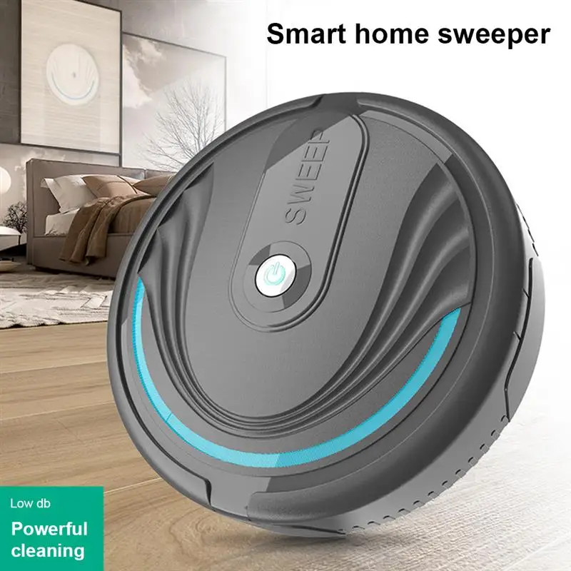 Smart Robot Vacuum Cleaner USB Rechargeable Automatic Cleaning Machine Floor Mopping Robot Sweeper For Hard Floors Carpet White
Smart Robot Vacuum Cleaner USB Rechargeable Automatic Cleaning Machine Floor Mopping Robot Sweeper For Hard Floors Carpet White