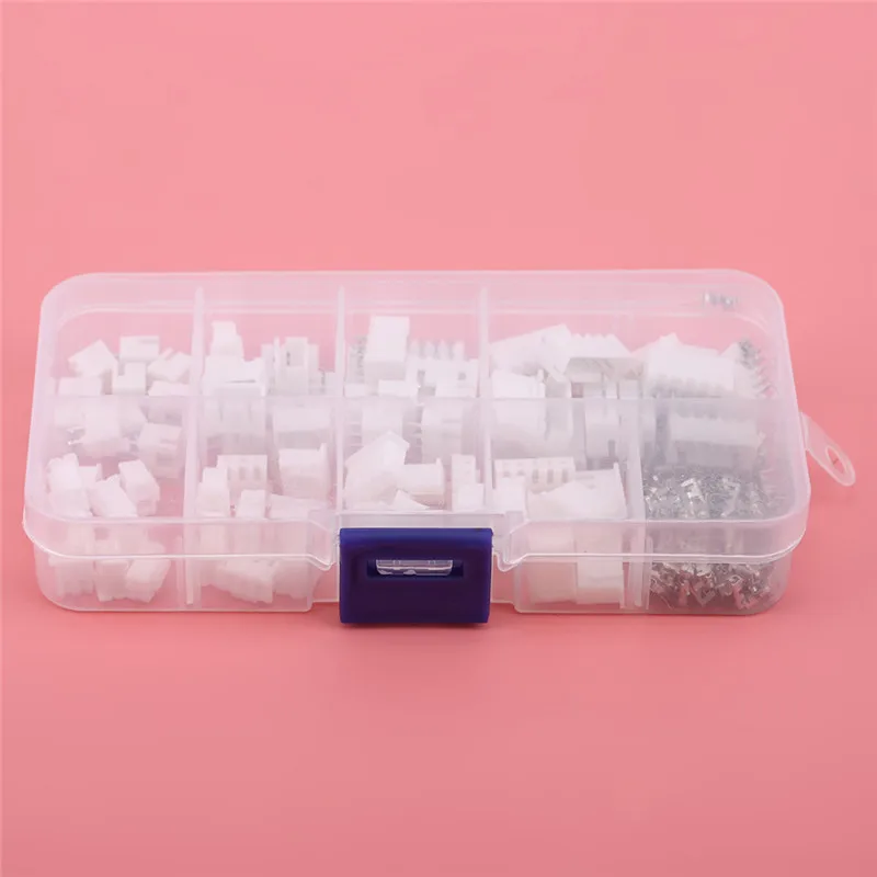 230pcs/Set Jst Terminal Kit Wire Connector Adaptor 2p 3p 4p 5p 2.54mm 2.5mm Pin Header Housing Xh TJC3
230pcs/Set Jst Terminal Kit Wire Connector Adaptor 2p 3p 4p 5p 2.54mm 2.5mm Pin Header Housing Xh TJC3