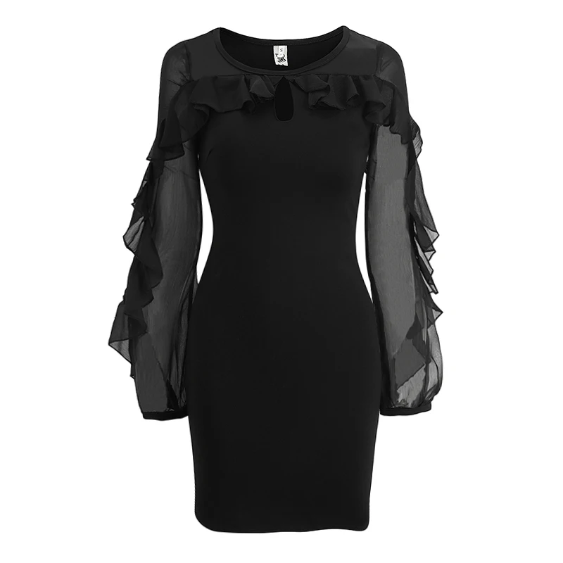 Make spot ~ autumn outfit new French style restoring ancient ways show thin waist temperament dress black dress dress
Make spot ~ autumn outfit new French style restoring ancient ways show thin waist temperament dress black dress dress