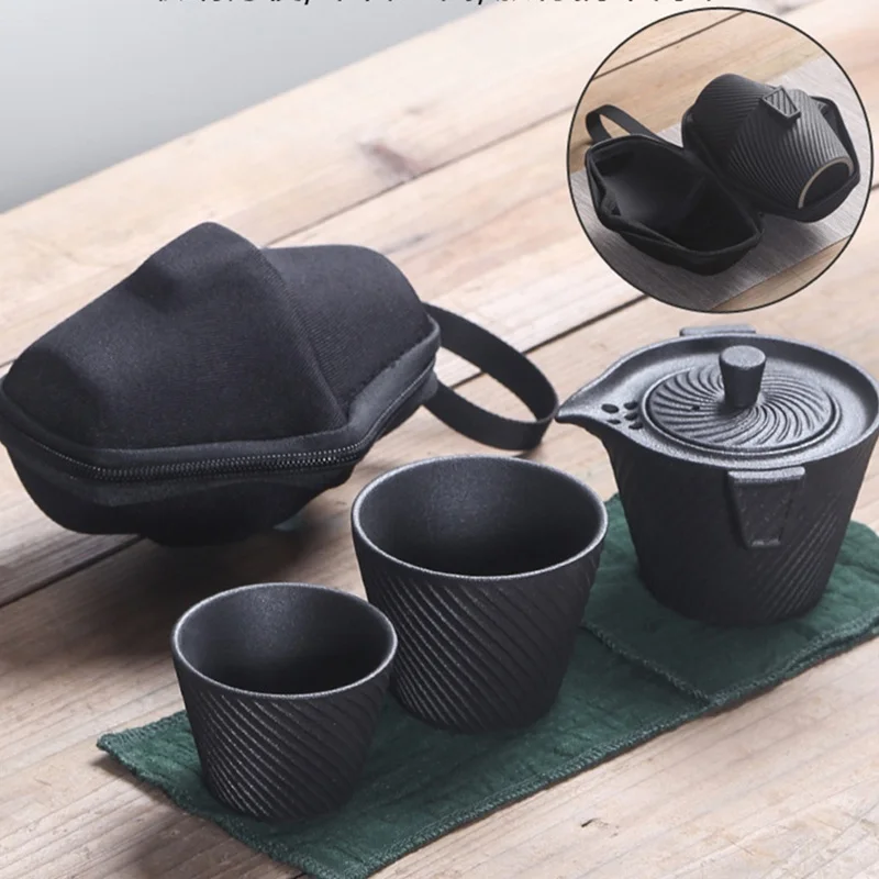 Japanese Style Tea Set Portable Office Outdoor Travel Teacup Set Pottery Gongfu Tea Cup
Japanese Style Tea Set Portable Office Outdoor Travel Teacup Set Pottery Gongfu Tea Cup