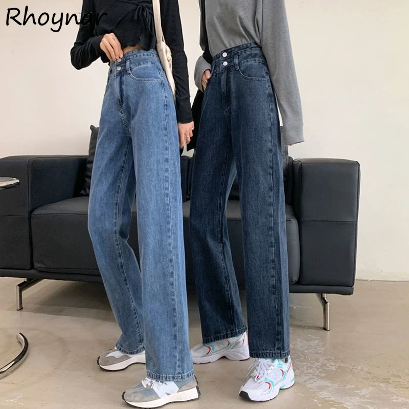 Jeans Women Autumn Solid Loose Design Simple All-match Clothing Aesthetic Tender High Waist Daily Newest Vintage Stylish Teens
Jeans Women Autumn Solid Loose Design Simple All-match Clothing Aesthetic Tender High Waist Daily Newest Vintage Stylish Teens