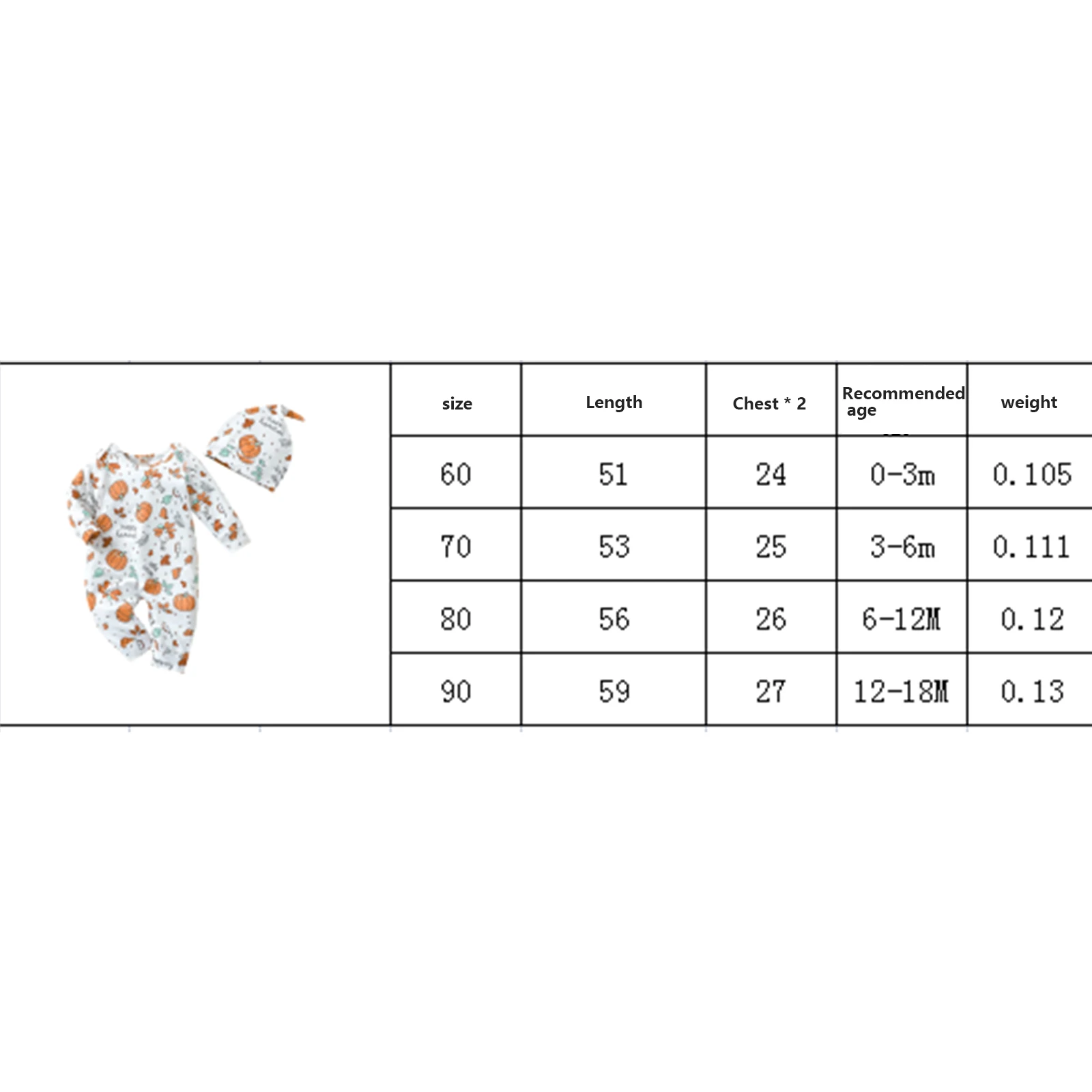 Spring Fall Baby\u2019s Casual Jumpsuit with Hat Cute Thanksgiving Turkey Print Long Sleeve Long Pants White
Spring Fall Baby\u2019s Casual Jumpsuit with Hat Cute Thanksgiving Turkey Print Long Sleeve Long Pants White