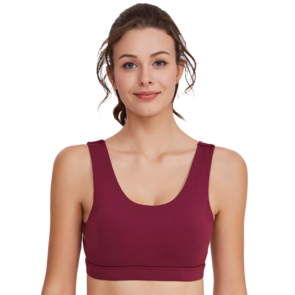 Push Up Double Shoulder Strap Casual Quick Drying Solid Seamless U Neck Fitness Yoga Gym Women Sports Bra Running Pullover
Push Up Double Shoulder Strap Casual Quick Drying Solid Seamless U Neck Fitness Yoga Gym Women Sports Bra Running Pullover
