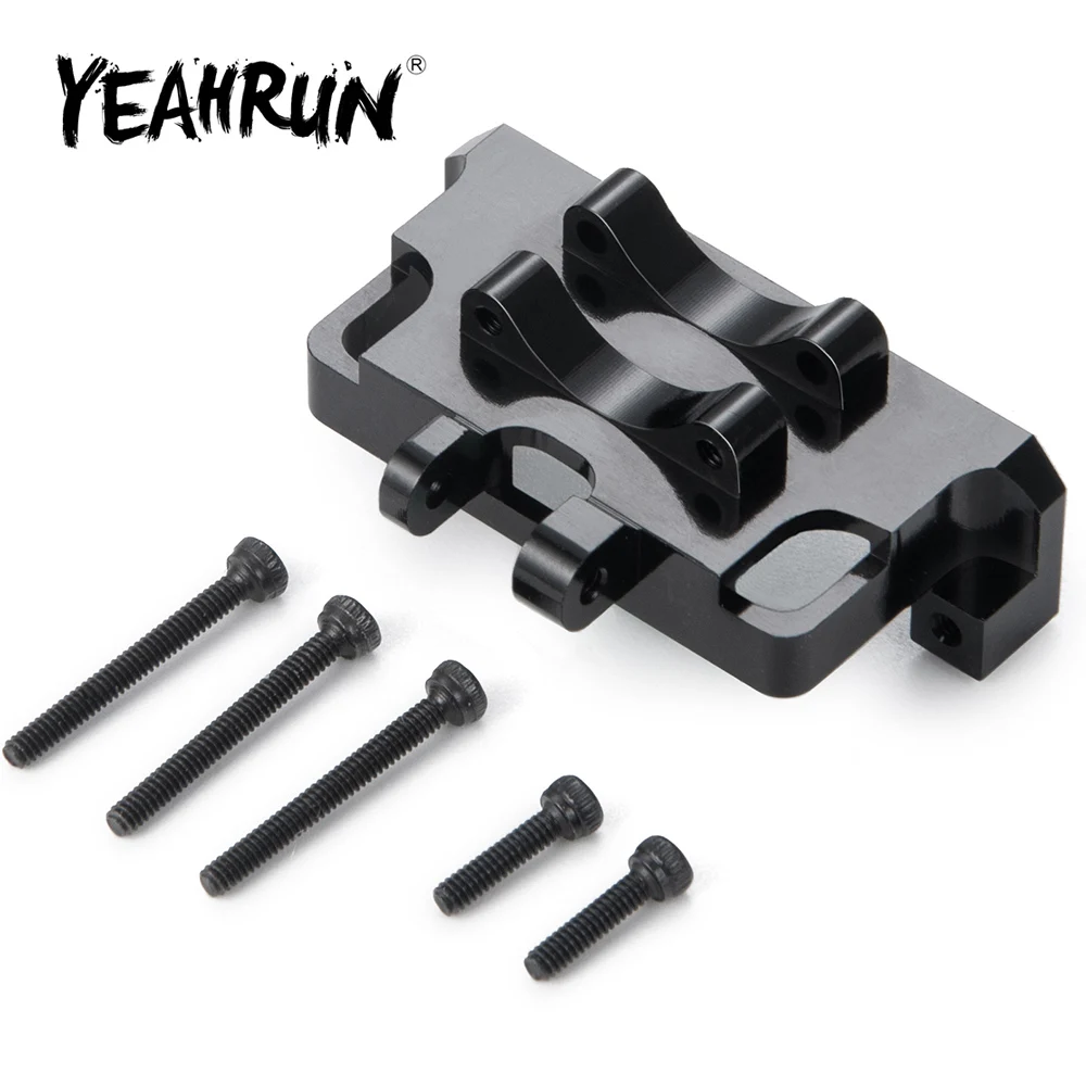 YEAHRUN 1Set Black Metal Servo Mount Bracket Seat for 1:24 Axial SCX24 90081 RC Car Model Upgrade Parts
YEAHRUN 1Set Black Metal Servo Mount Bracket Seat for 1:24 Axial SCX24 90081 RC Car Model Upgrade Parts