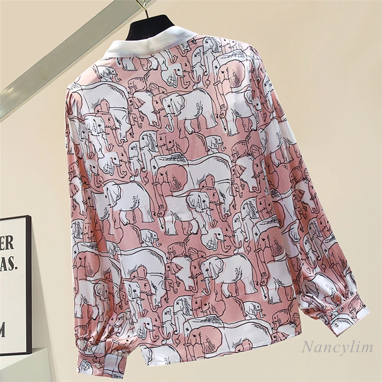 Plus Size Chiffon Shirt Women 2021 Spring New Bow Collar Long Sleeve Office Lady All-Match Loose Blouse Blusa Top
Plus Size Chiffon Shirt Women 2021 Spring New Bow Collar Long Sleeve Office Lady All-Match Loose Blouse Blusa Top